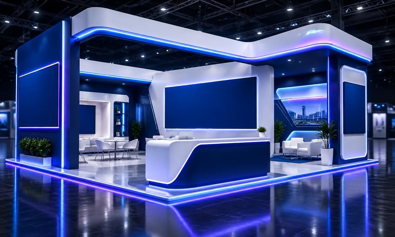 Virtual university exhibition booth preview